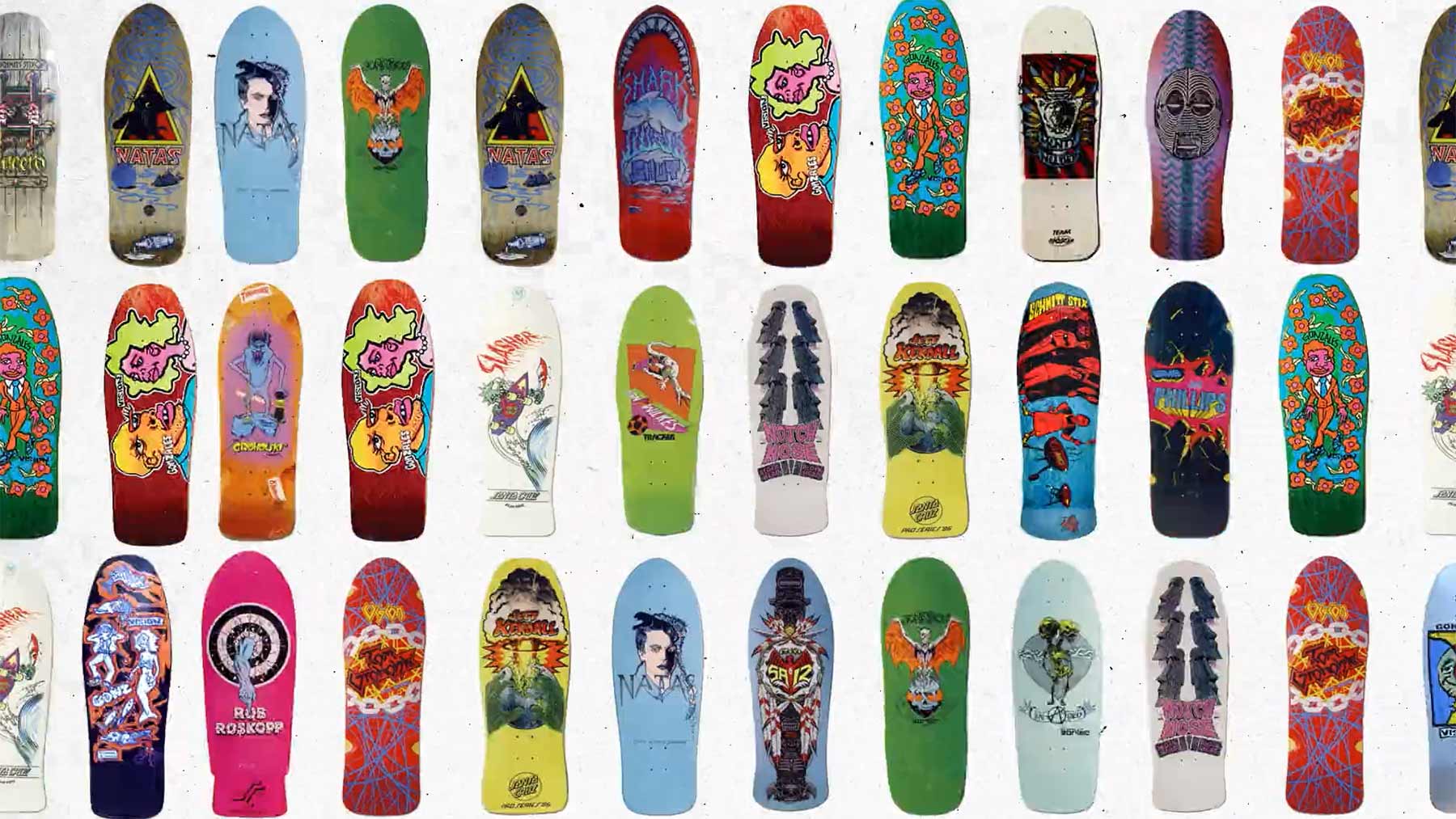 Die Geschichte der Skateboard-Formen skateboard-design-geschichte 