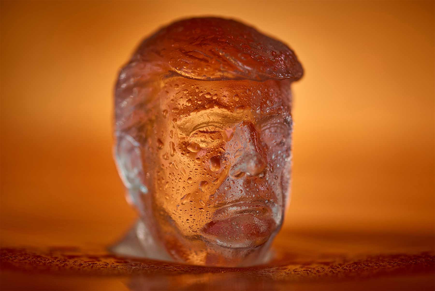 Donald Trump-Eiswürfel