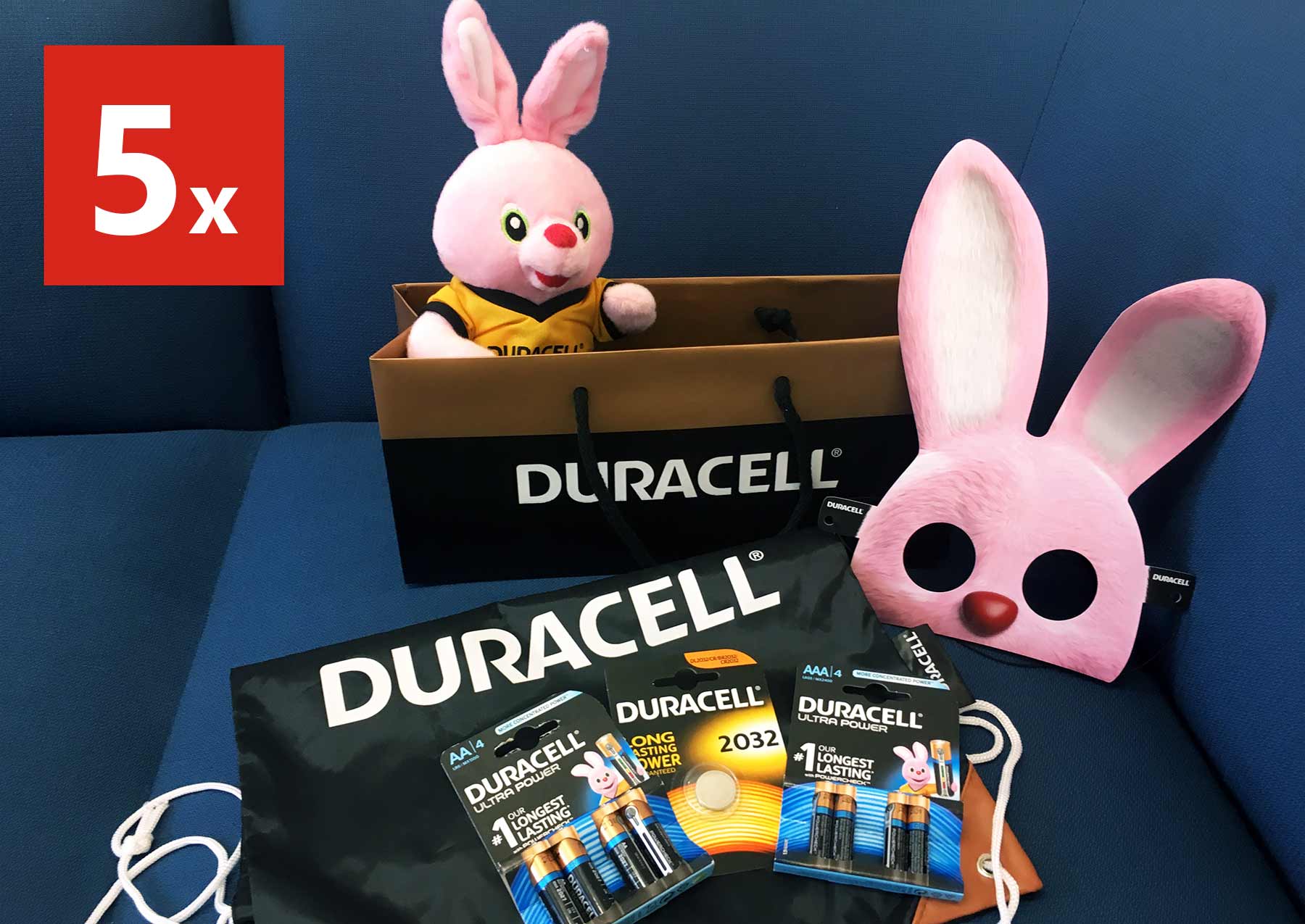 Finde den Duracell Hasen bei ROSSMANN und gewinne 2.222 Euro duracell-hase-gewinnpaket 