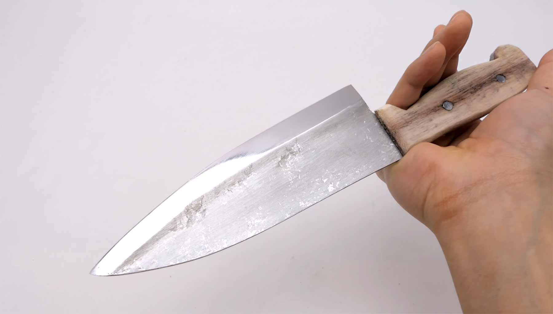 Küchenmesser aus Alufolie kuechenmesser-aus-aluminium 