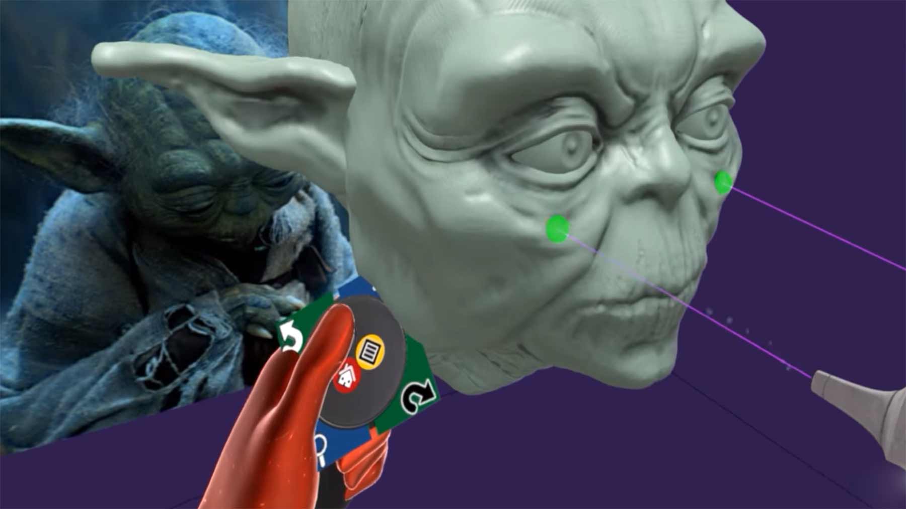 Timelapse: eine VR-Skulptur von Yodas Kopf erstellen virtuelle-yoda-skulptur-erstellen 