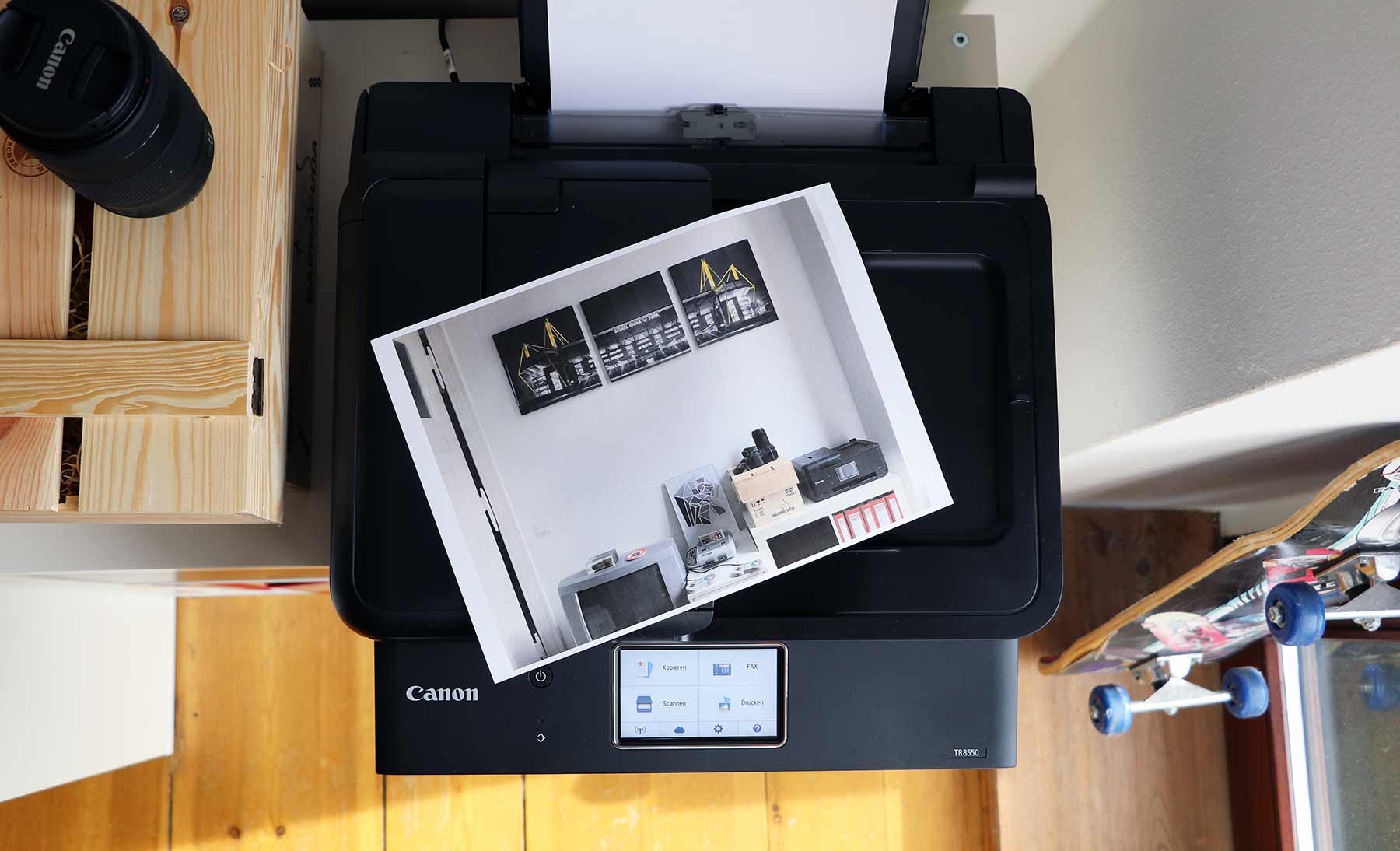 Testbericht: Canon PIXMA TR8550 Multifunktions-Drucker