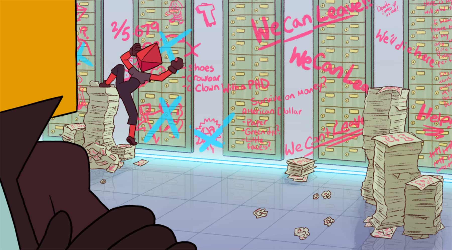 Der perfekte Plan für einen Bankausbruch animierter-kurzfilm-the-heist 