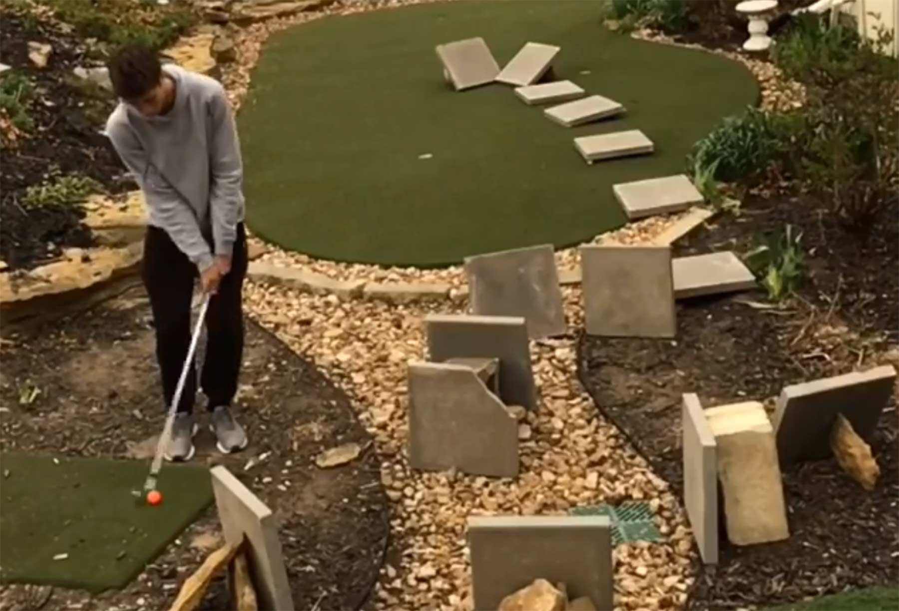 Minigolf-Trickshots GM-Golf-trickshots 