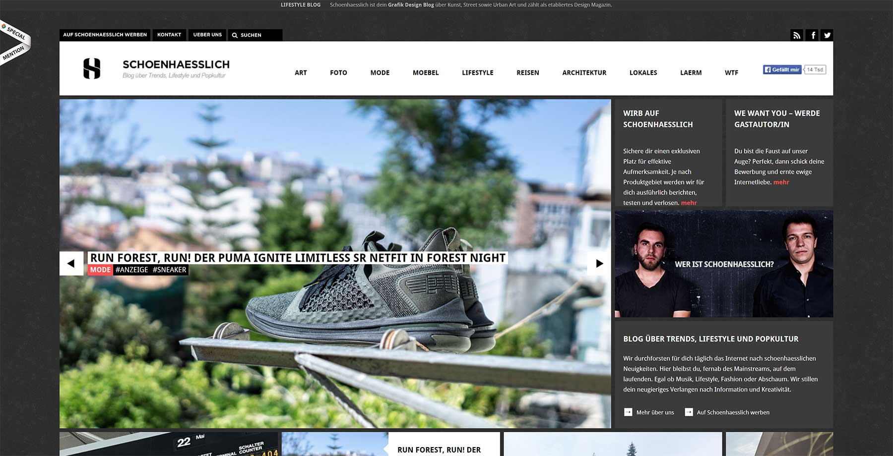 #WirliebenBlogs: Diese Websites solltet ihr euch mal anschauen WirliebenBlogs_01_schoenhaesslich 