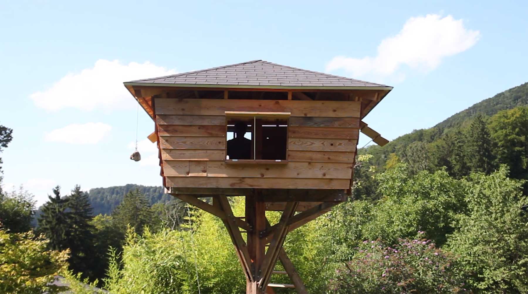 Ein Baumhaus ohne Baum bauen building-my-treehouse 
