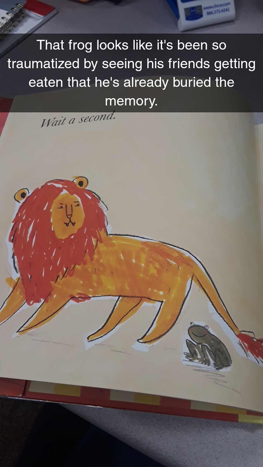 Erwachsene rezensiert Kinderbuch auf erfrischende Art A-Hungry-Lion-or-A-Dwindling-Assortment-of-Animals_06 