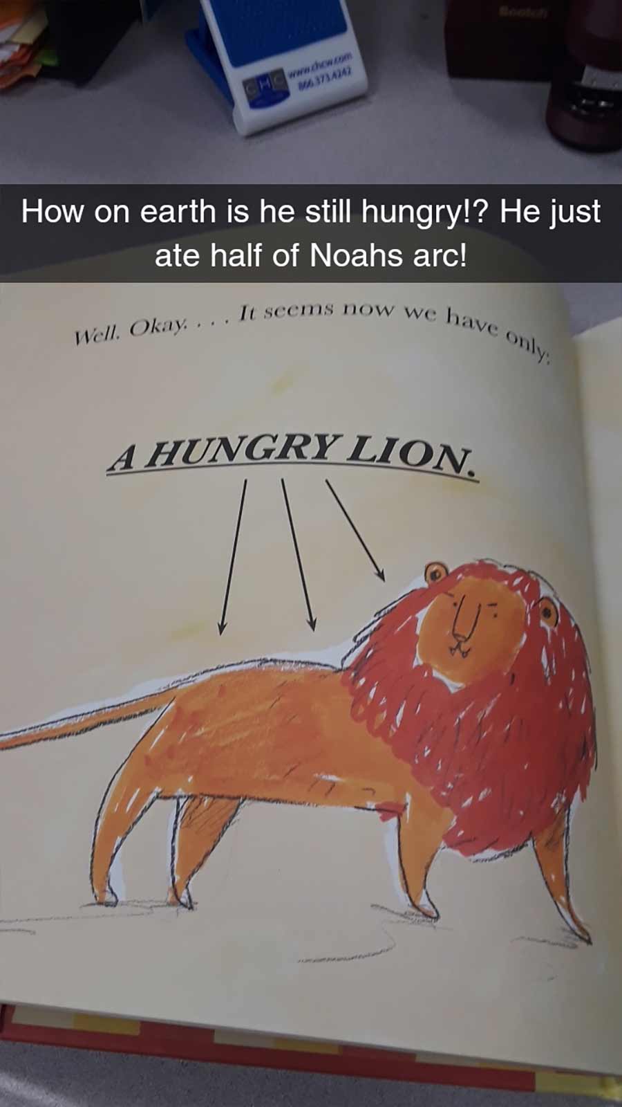 Erwachsene rezensiert Kinderbuch auf erfrischende Art A-Hungry-Lion-or-A-Dwindling-Assortment-of-Animals_08 