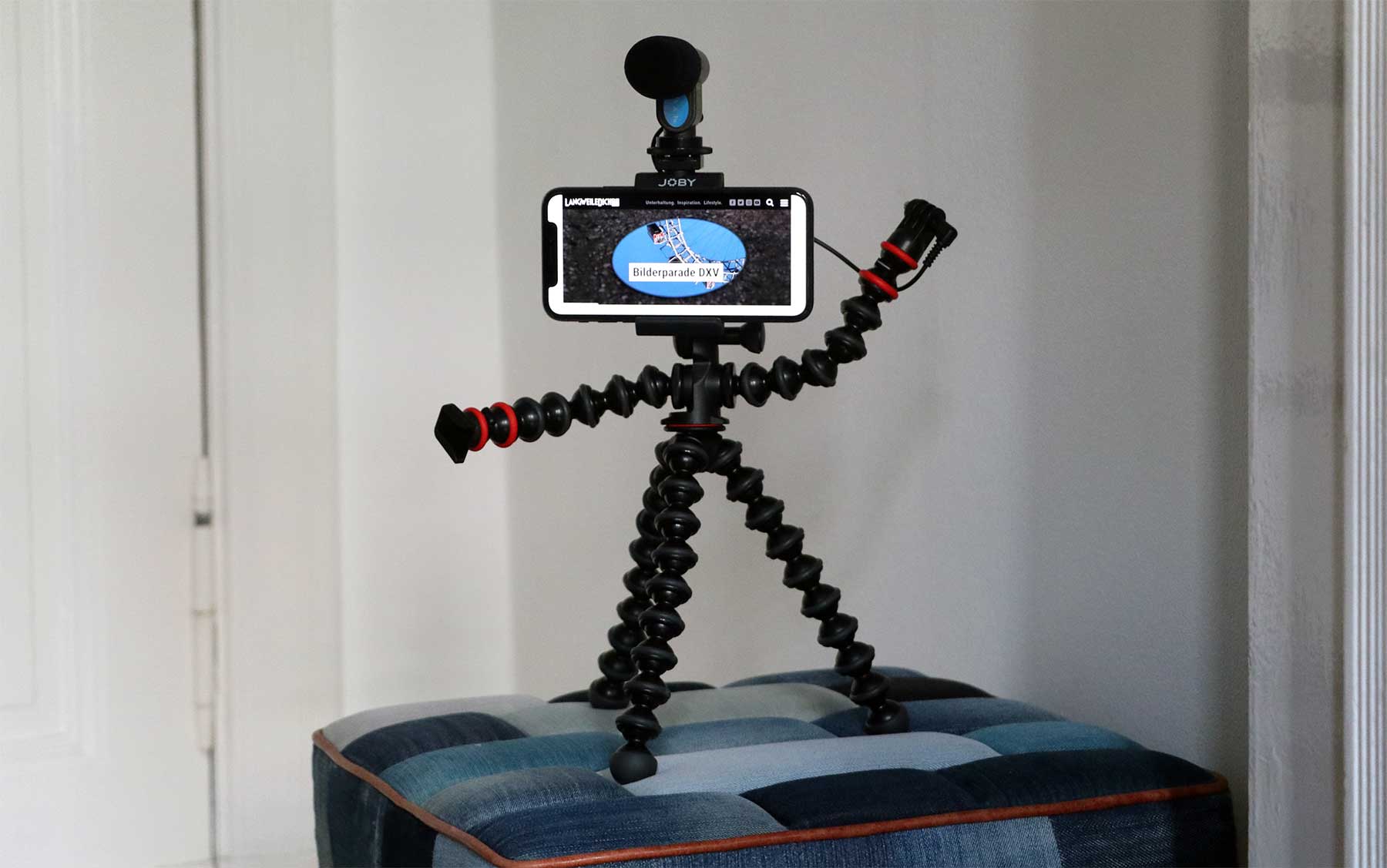 Gewappnet fürs Unterwegs-Filmen mit JOBYs GorillaPod Mobile Rig