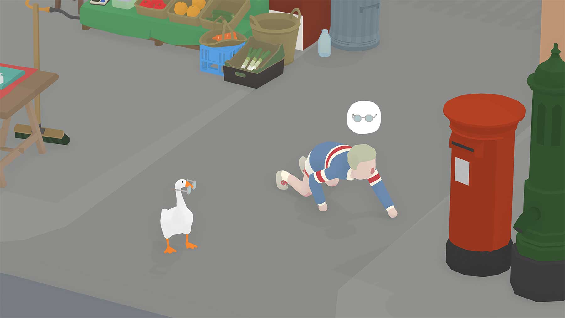 In „Untitled Goose Game“ spielt man eine richtige Arschloch-Gans
