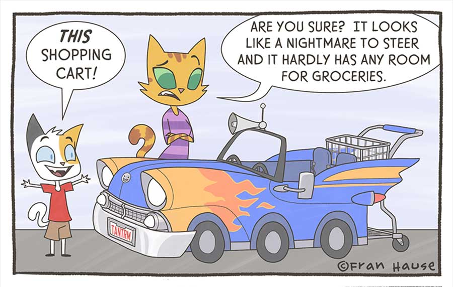 Lustige Webcomics über das Familienleben: Litterbox Comics