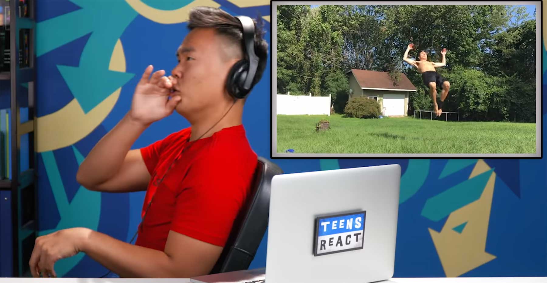 Try Not To Look Back Challenge Teens-React-To-Try-Not-To-Look-Back-Challenge 