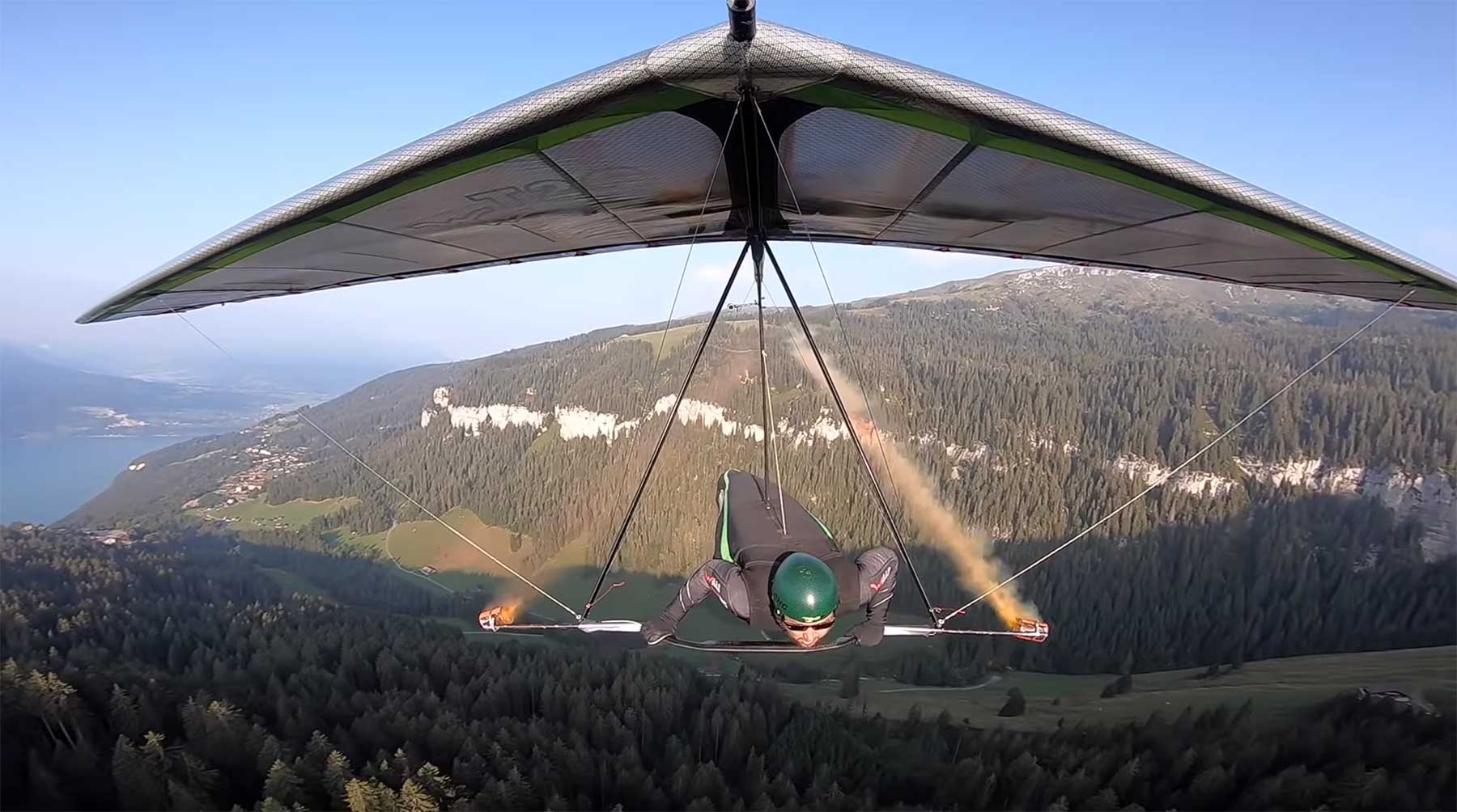 Mit Wolfgang Siess über die Schweiz fliegen