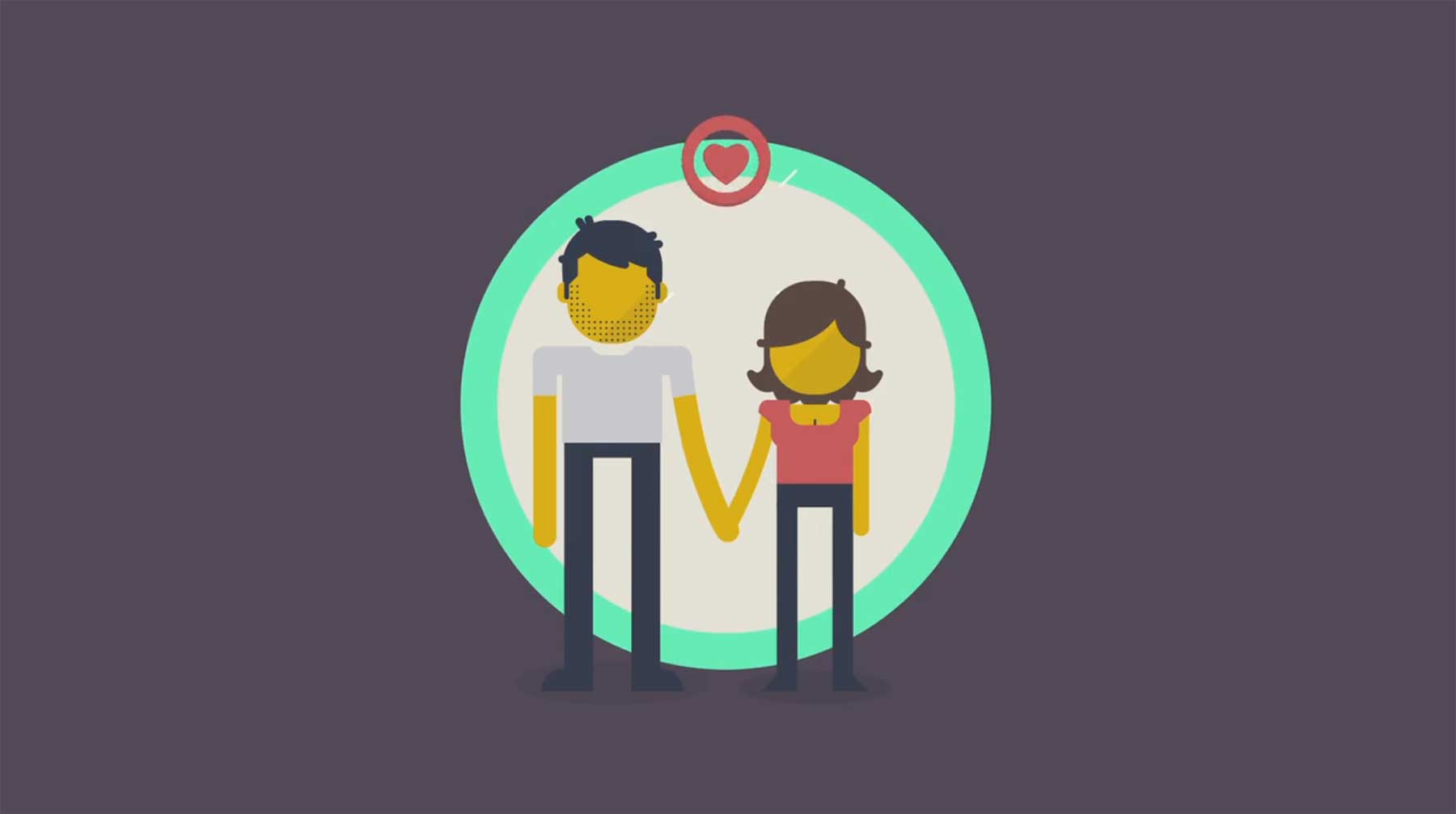 Der animierte Heiratsantrag eines Illustrators