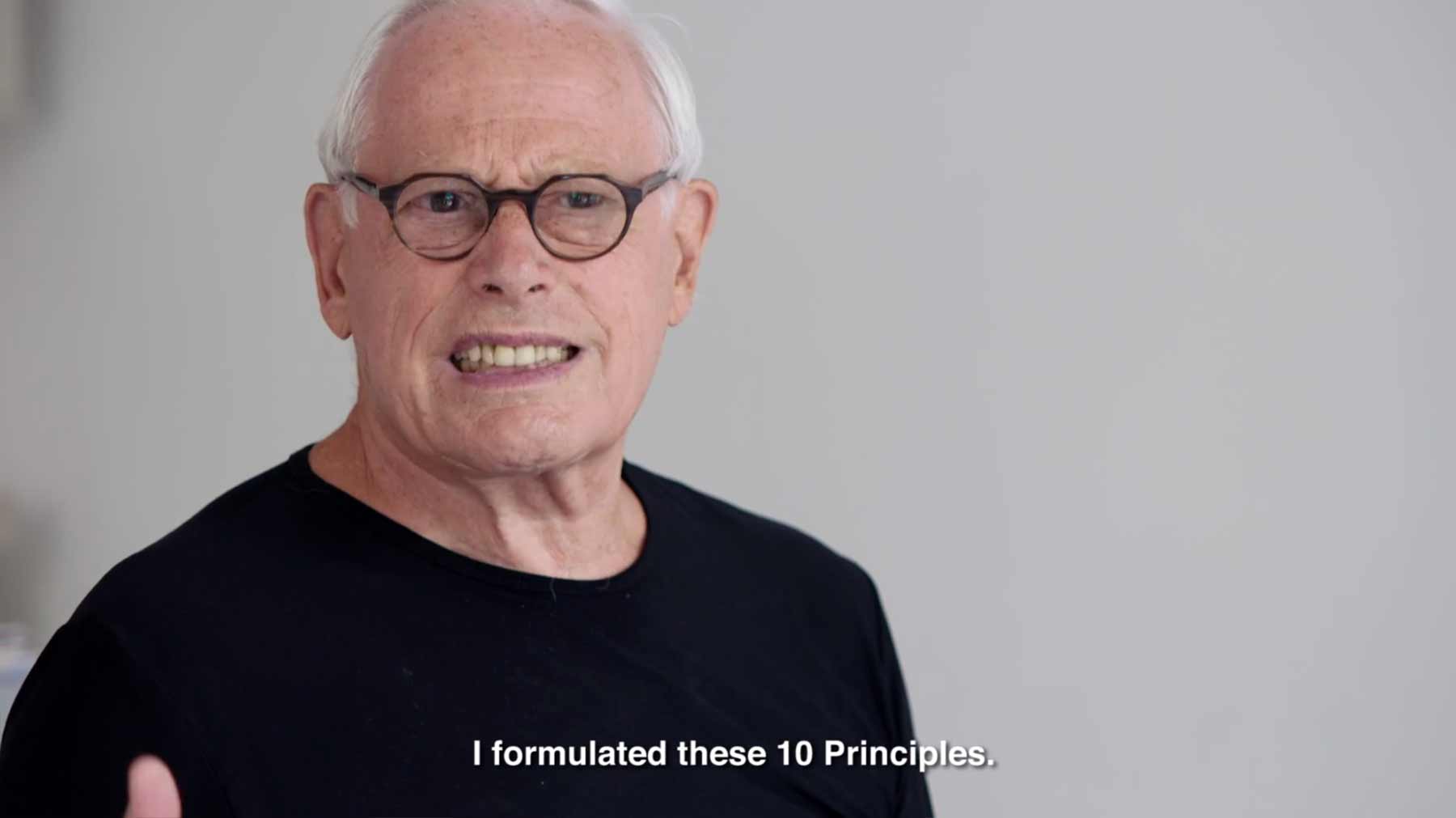 Designer Dieter Rams teilt seine 10 Prinzipien guten Designs