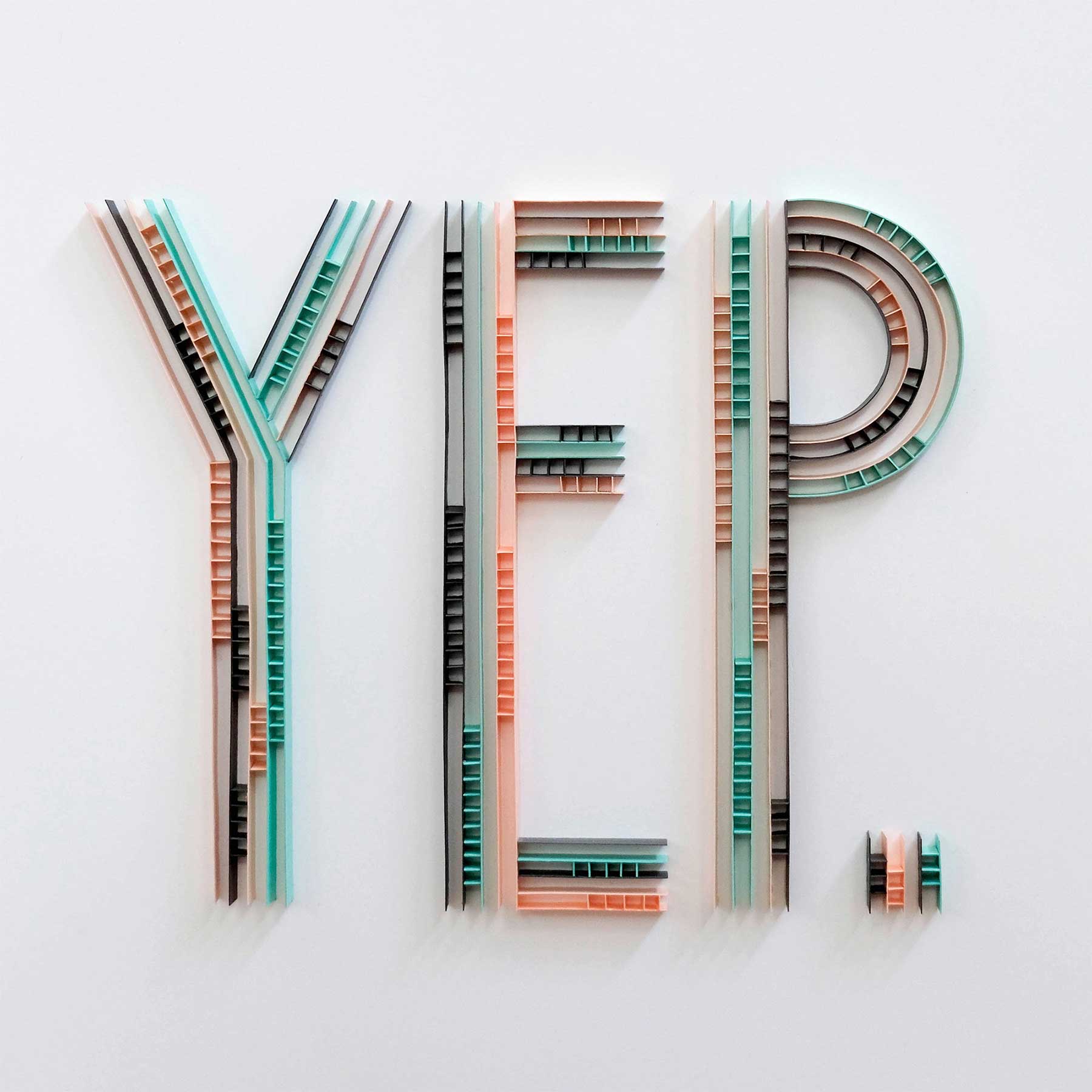 3D-Papier-Lettering von Alia Bright Alia-Bright-paperlettering_04 