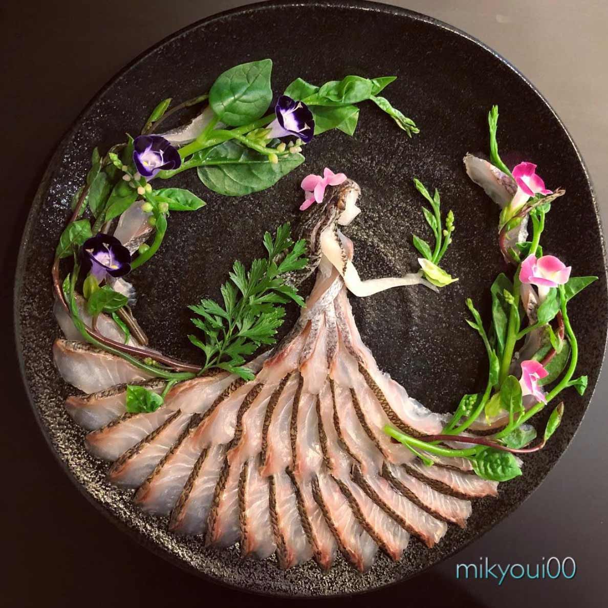 Wundervolle Sashimi-Kunstwerke von mikyou
