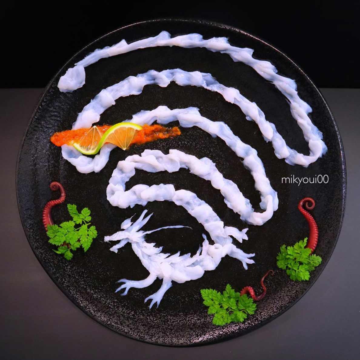 Wundervolle Sashimi-Kunstwerke von mikyou mikyou-sashimi-art-sushi-fischbilder_07 