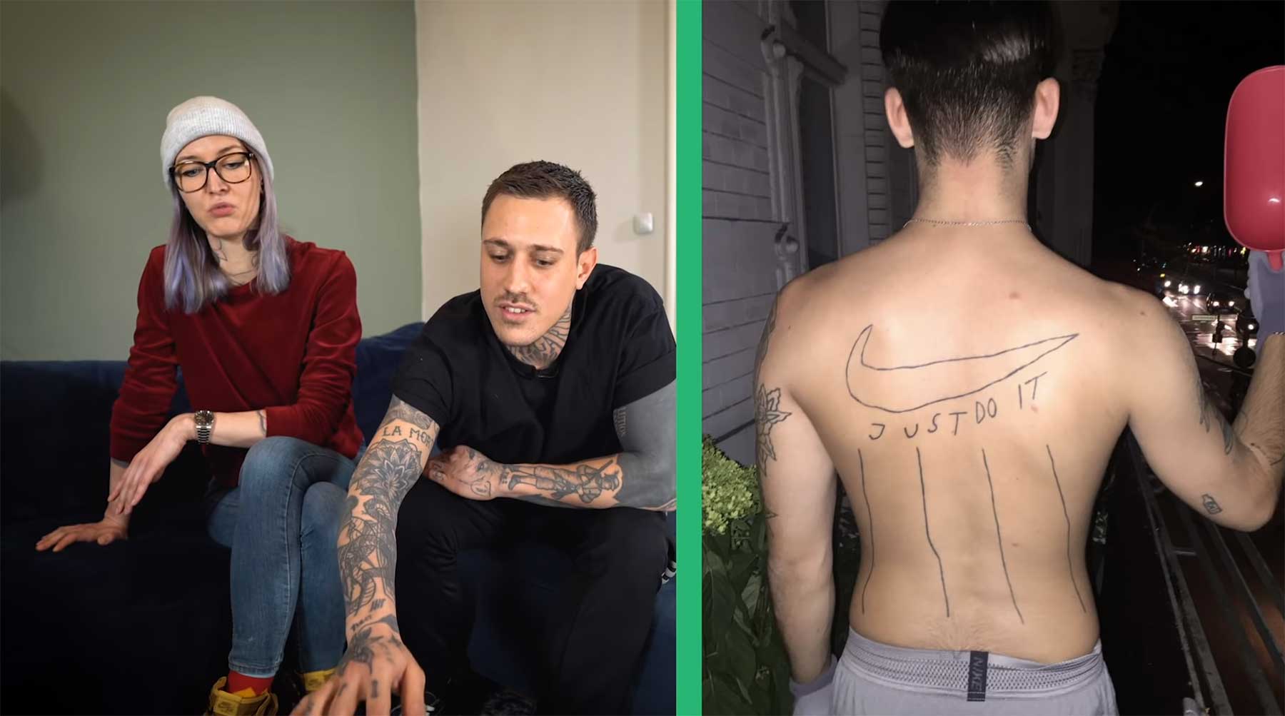 Tätowierer bewerten Tattoos deutscher Rapper tattoos-reaktionen-rapstars 
