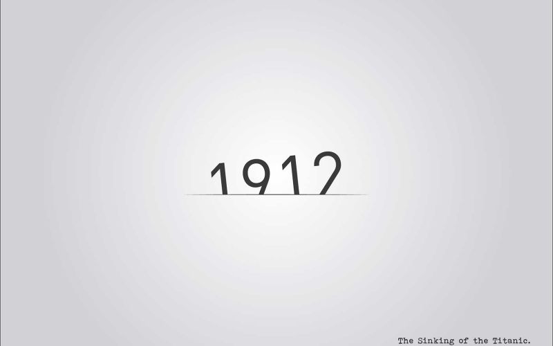 Jahreszahlen anhand ihrer Geschehnisse gestaltet