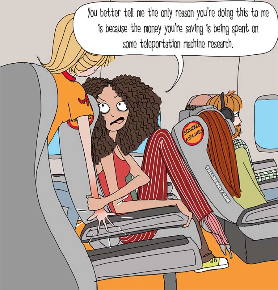 Webcomic über die Probleme großgewachsener Frauen Tall-n-curly-webcomics_05 