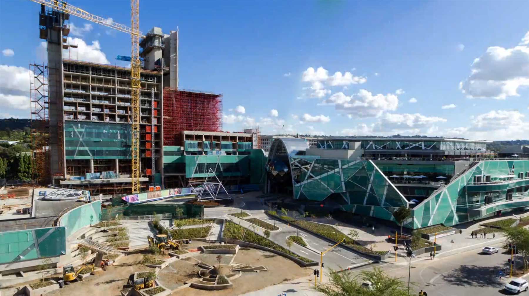 Timelapse: 4 Jahre Casino-Bau in 3 Minuten