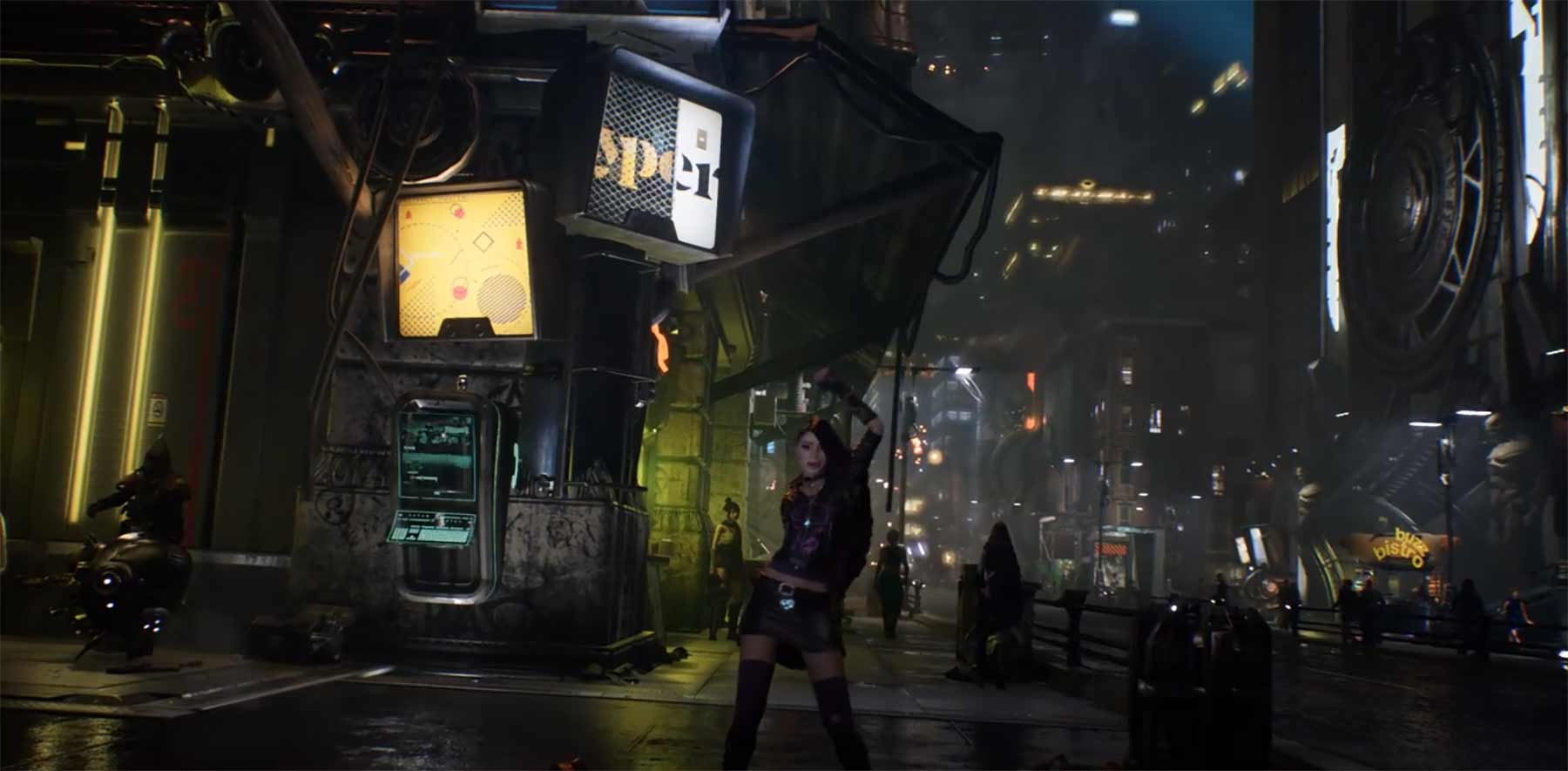 4 Minuten in einer Cyberpunk-Stadt cyberpunk-city-level 
