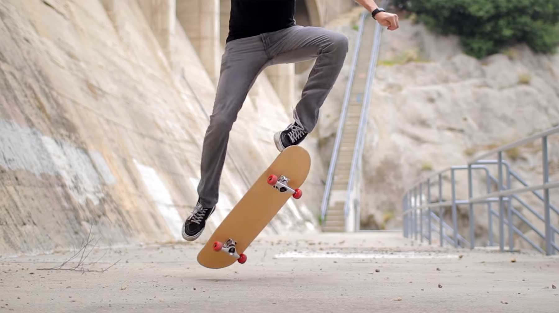 In 48 Stunden einen Kickflip lernen