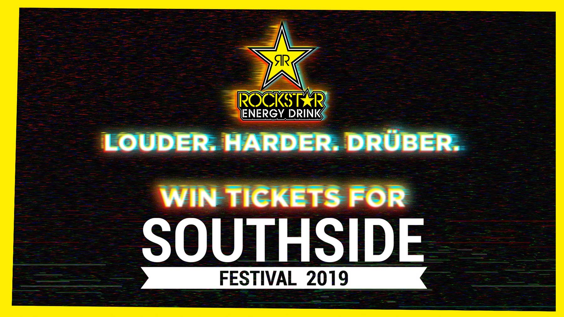 2x3 Tickets für das Southside Festival mit Rockstar Energy rockstar-southside-2019 