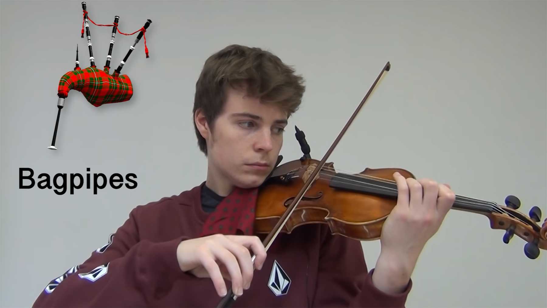 Eine Violine wie andere Instrumente klingen lassen