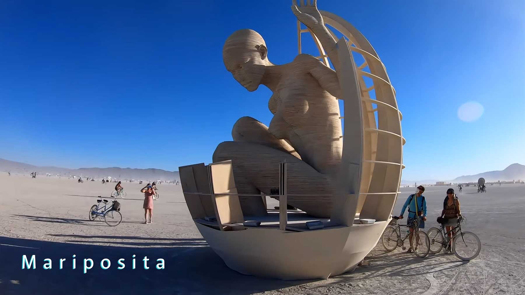 Kunstrundgang beim „Burning Man“-Festival 2019