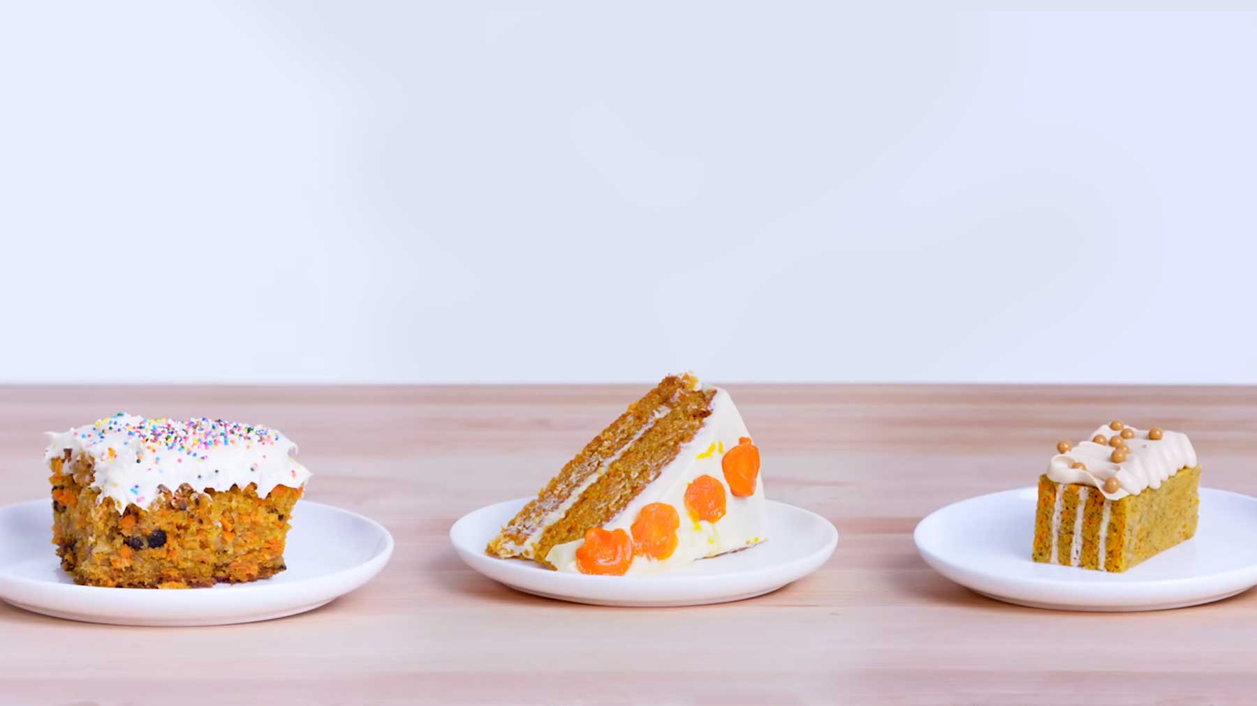 Köche unterschiedlicher Fähigkeitsstufen backen Carrot Cake 4-levels-of-carrot-cake 