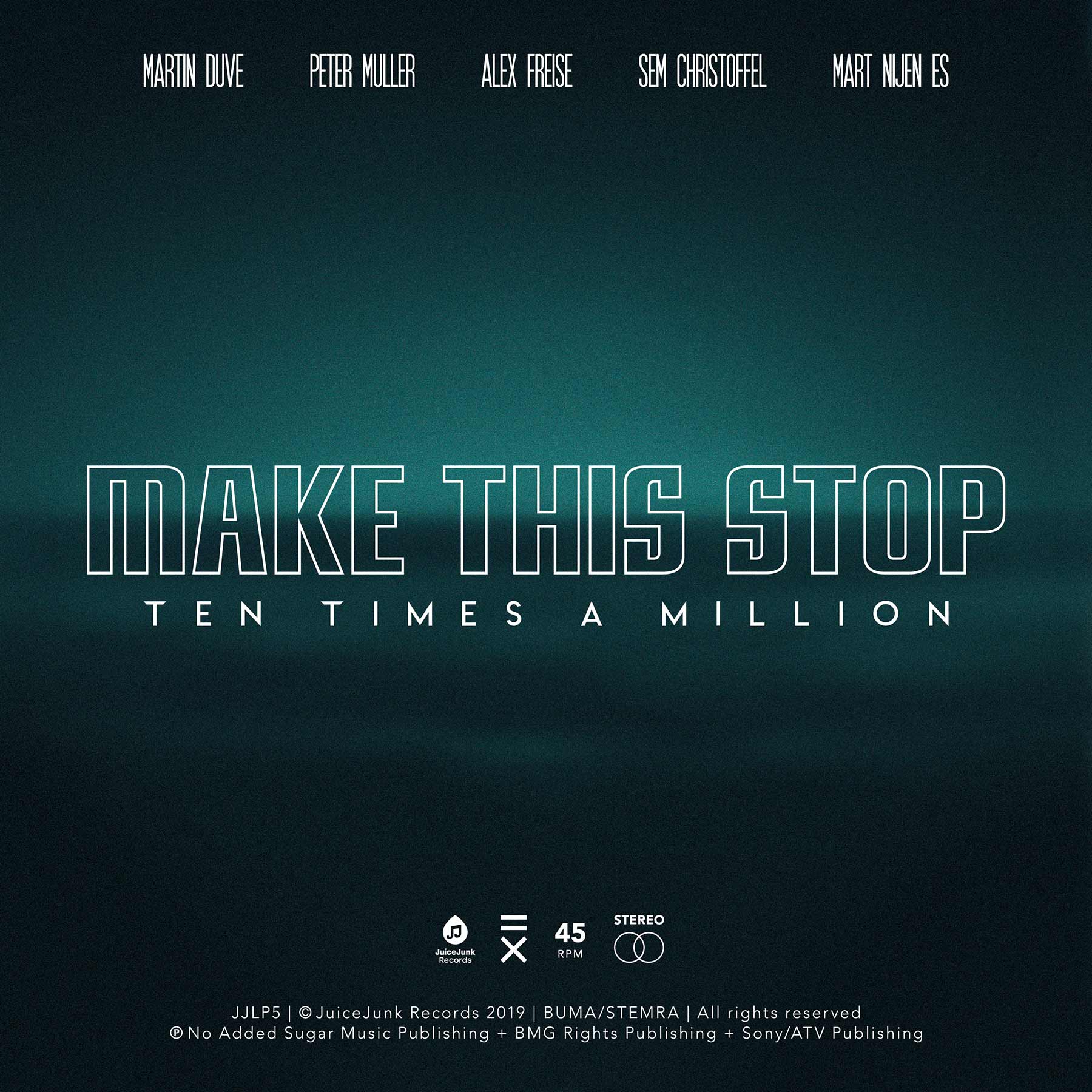 Musikvideo-Premiere: Ten Times A Million - "Make This Stop" Ten-Times-A-Million-Make-This-Stop-single-cover 