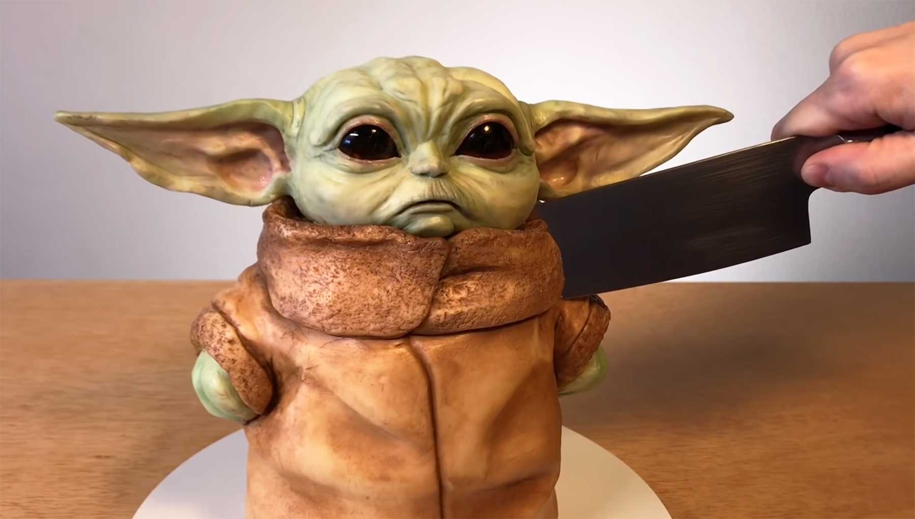 Baby Yoda Kuchen