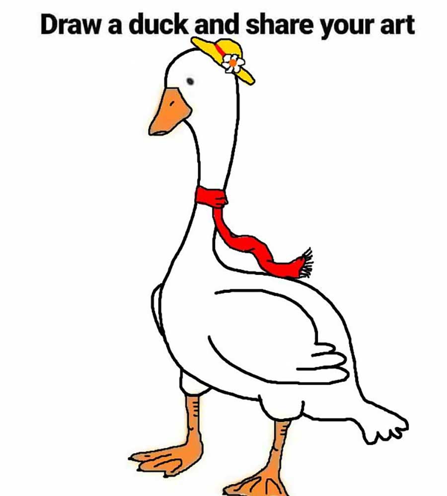 Wenn man das Internet bittet, eine Ente fertig zu zeichen draw-a-duck-challenge_13 