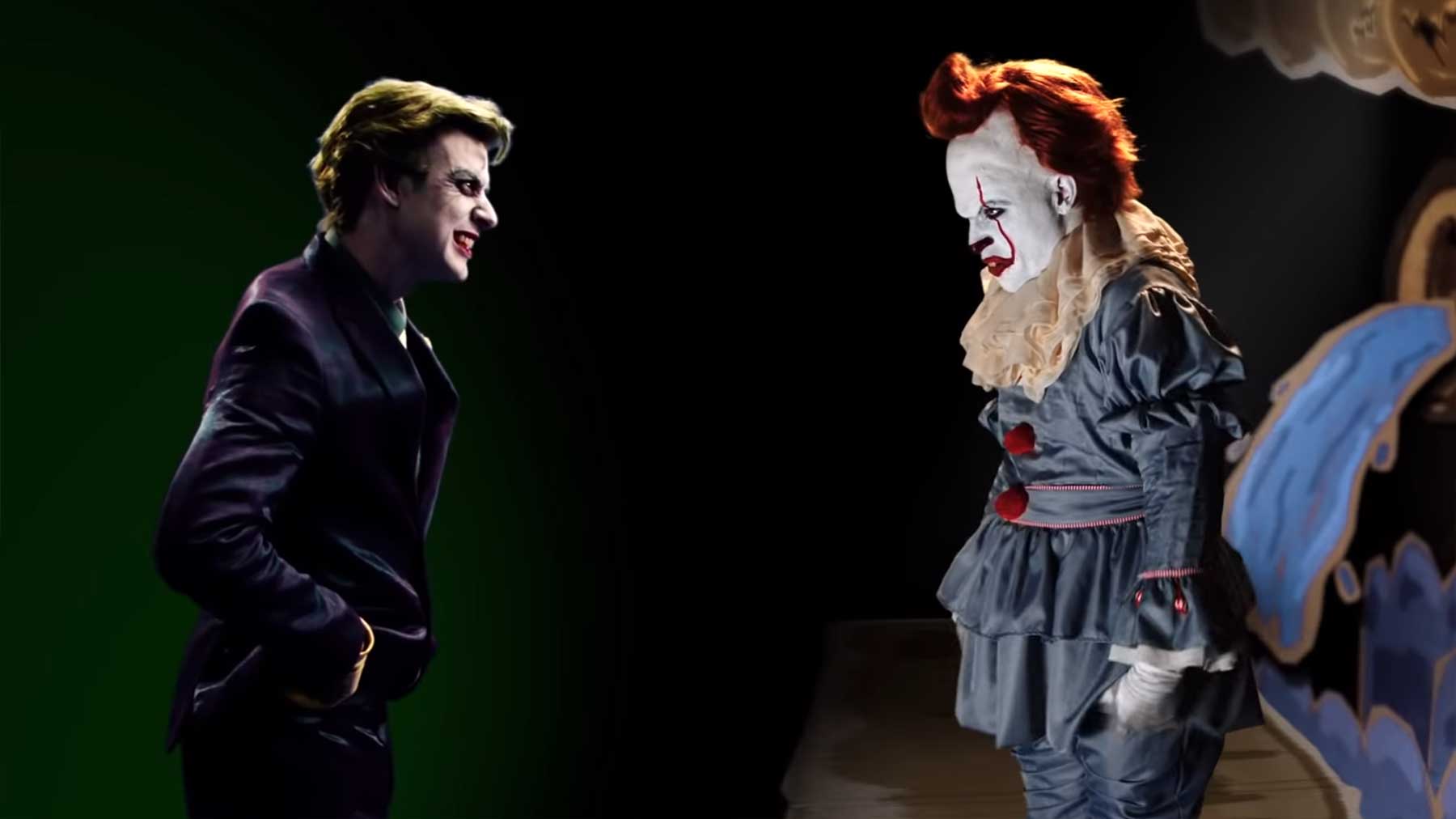 Epic Rap Battles Of History: The Joker vs Pennywise epic-rap-battle-the-joker-vs-pennywise 