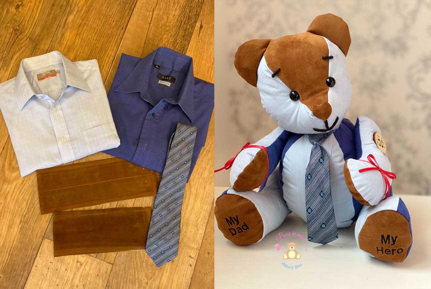 Teddybären aus der Kleidung geliebter Menschen mary-mac-teddybears_03 