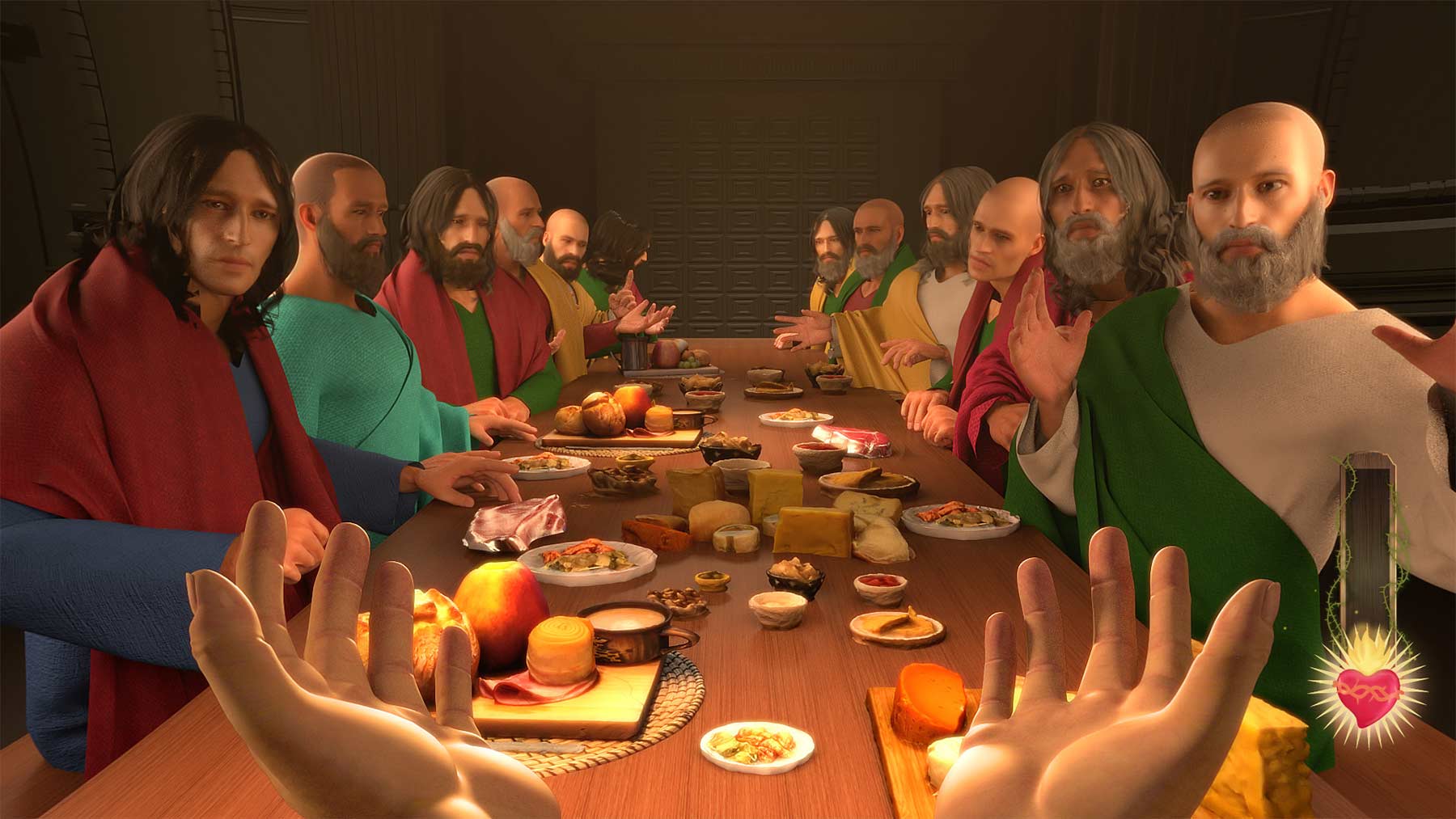 Spielt den Messias in der Simulation "I Am Jesus Christ" i-am-jesus-gametrailer 