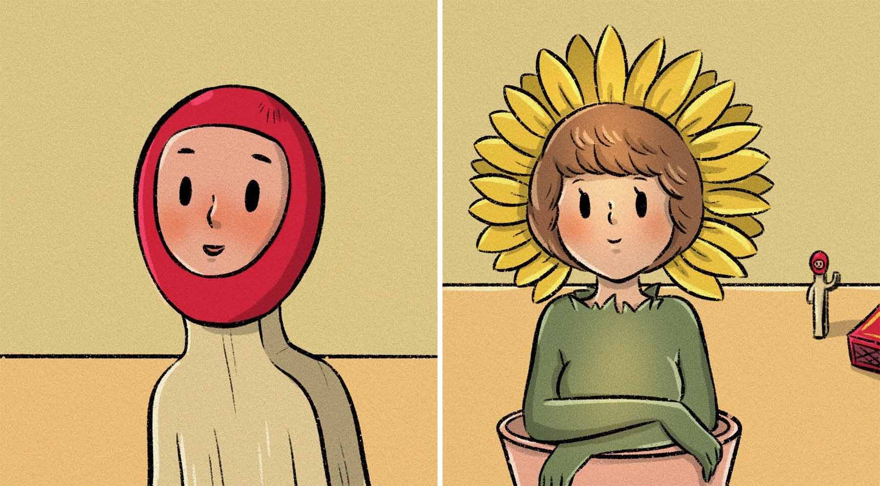 Intensive Webcomic-Geschichten von Tum Natakorn Ulit