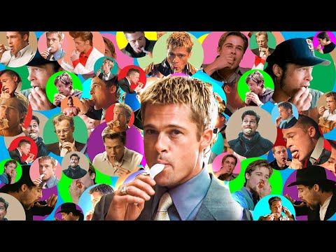 15 Minuten eines essenden Brad Pitt