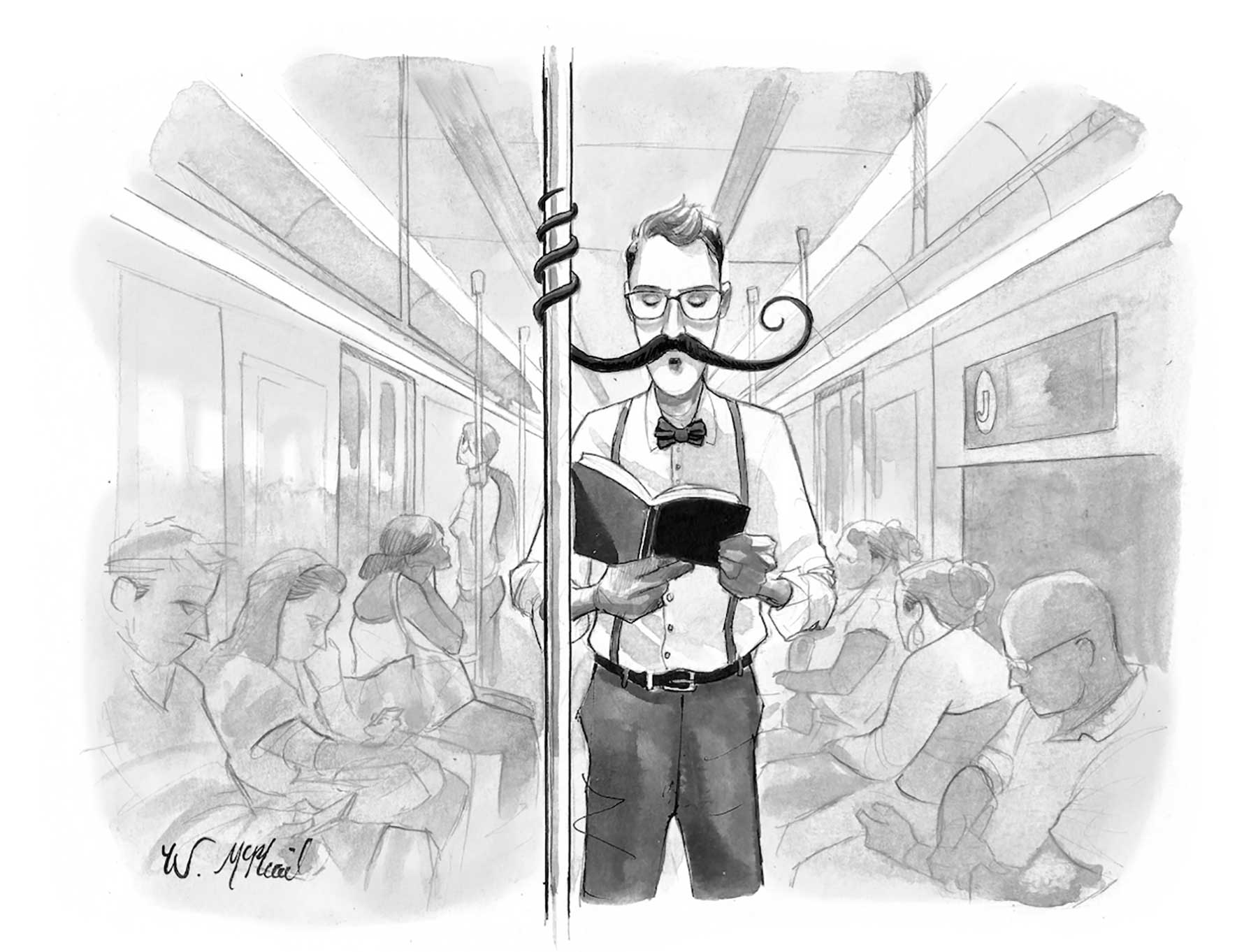 Cartoons von Will McPhail für „The New Yorker“