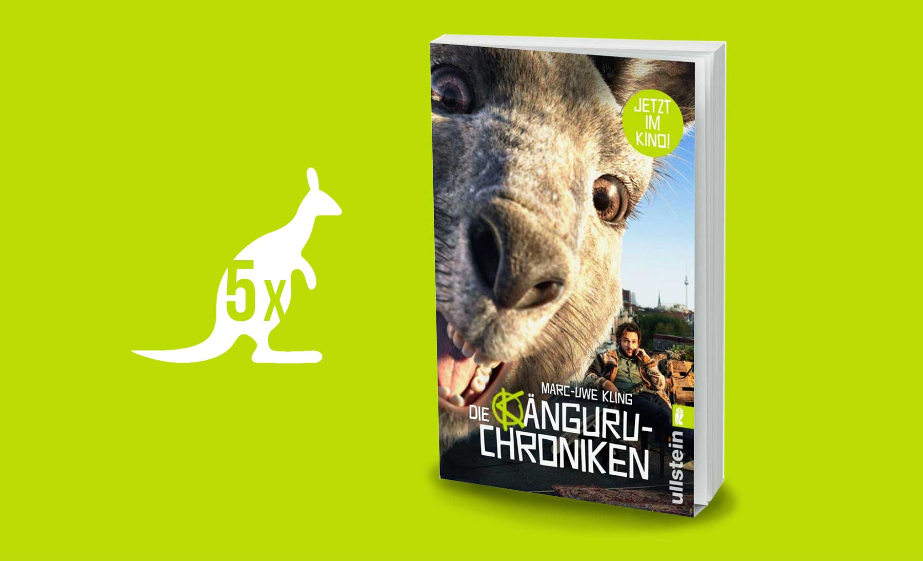 Gewinnt 5x die Filmausgabe von "Die Känguru-Chroniken"! kaenguru-chroniken-filmauflage-roman-buch_01 