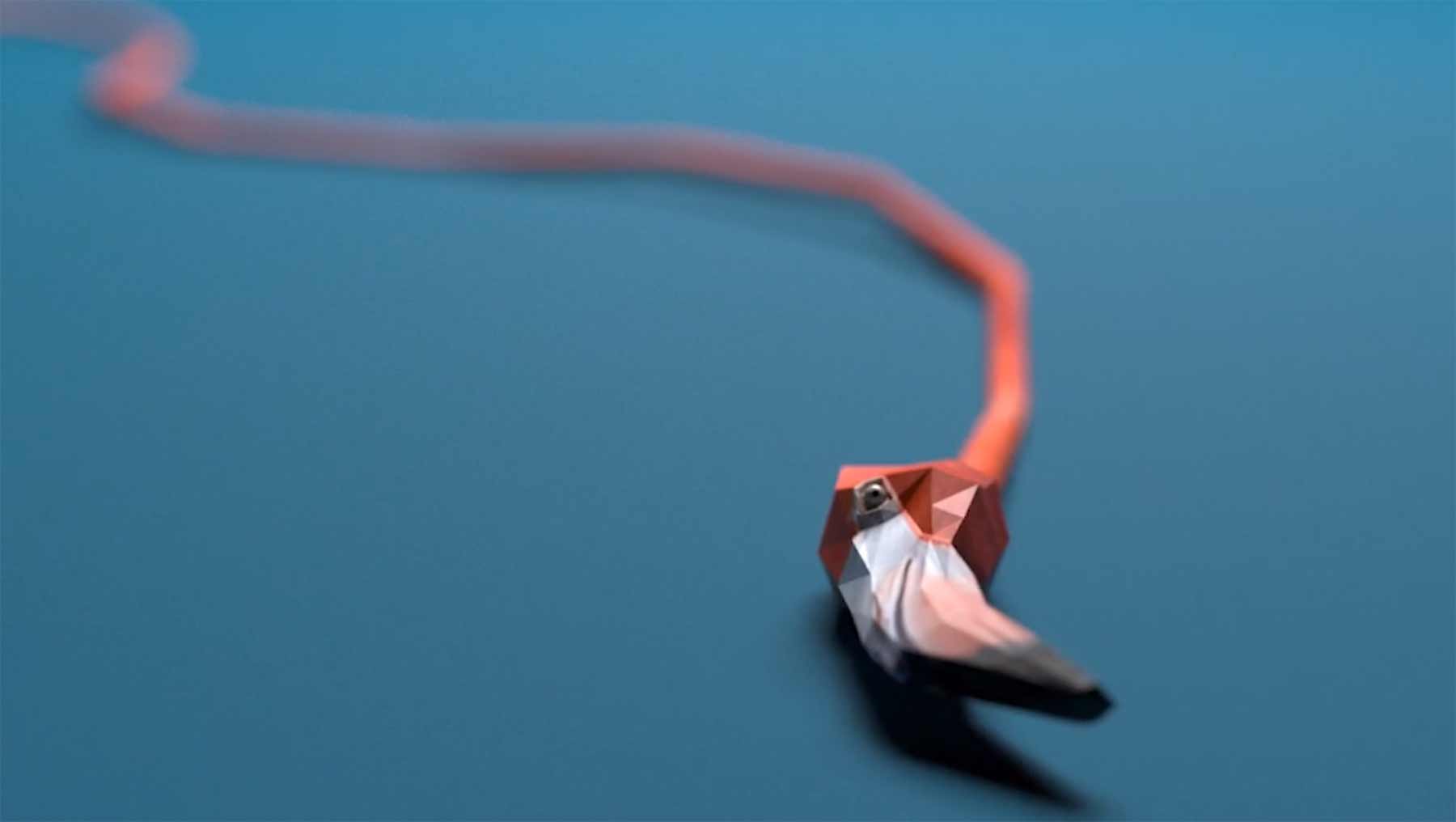 Gewaltiger Spaß mit CGI-Flamingos