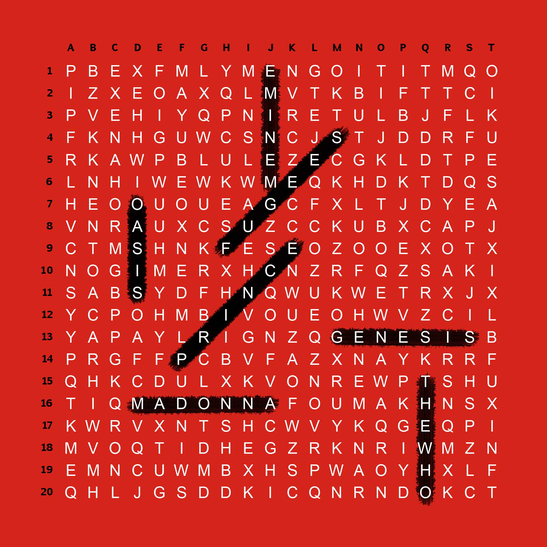 Wortsuche: Versteckte Bandnamen Wortsuche-Raetsel_02_LOESUNG