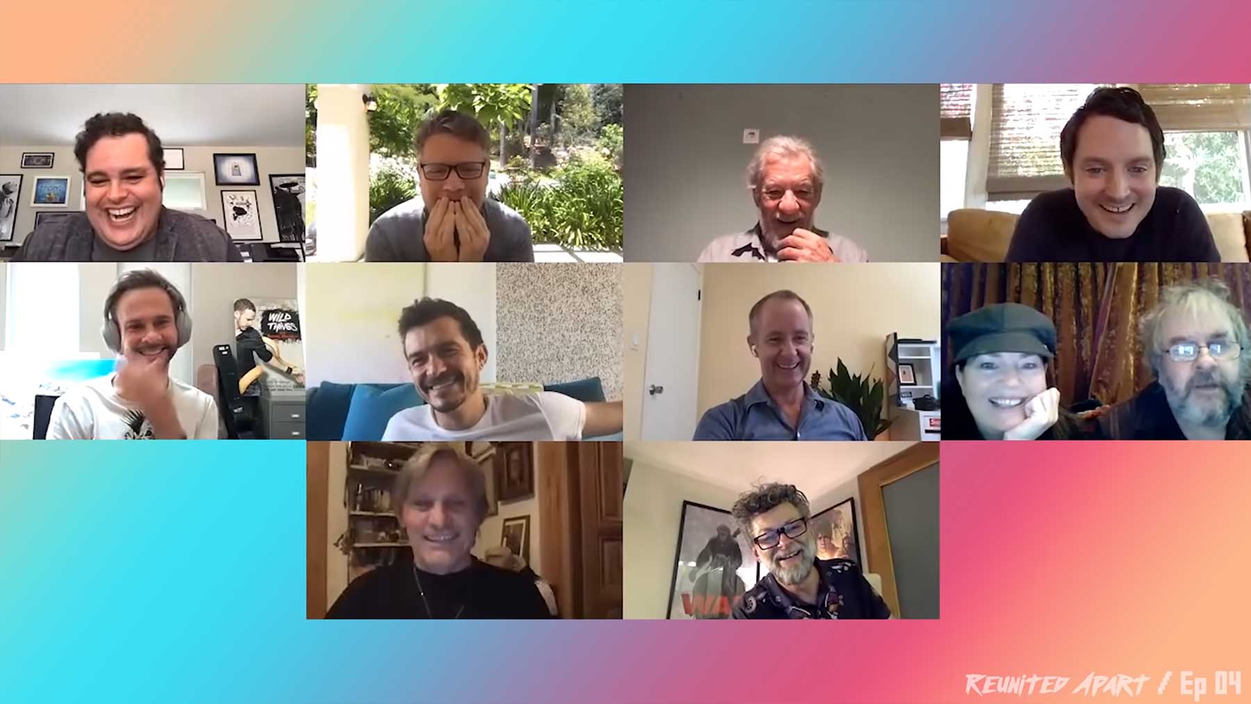 „Herr der Ringe“-Cast Reunion per Videochat