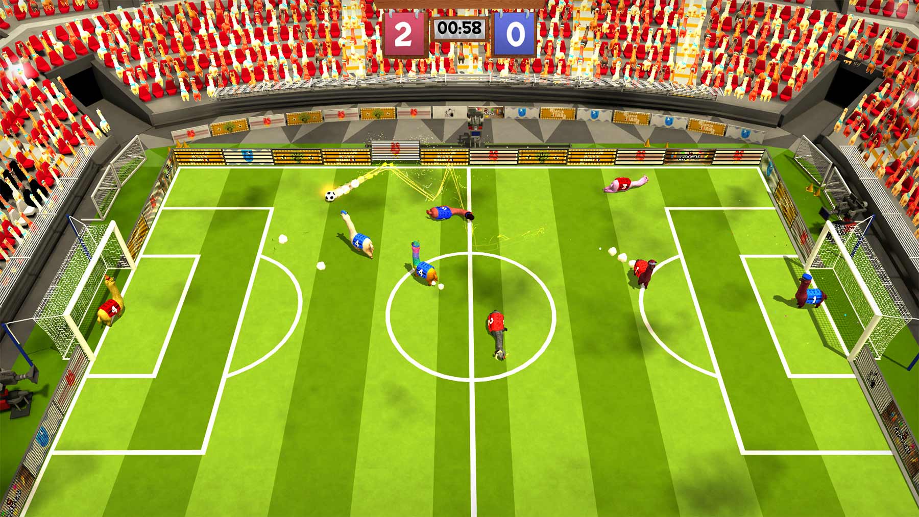 Fußball mit Alpakas spielen: "Alpaca Ball: Allstars" Alpaca-ball-allstars-trailer 