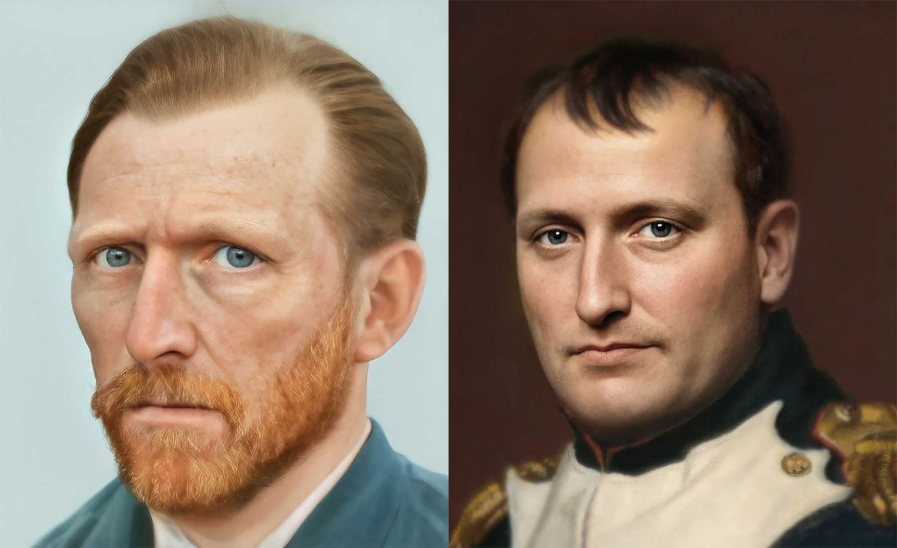 Wie historische Figuren in Realität ausgesehen haben könnten Bas-Uterwijk-historic-portraits-in-real-life 
