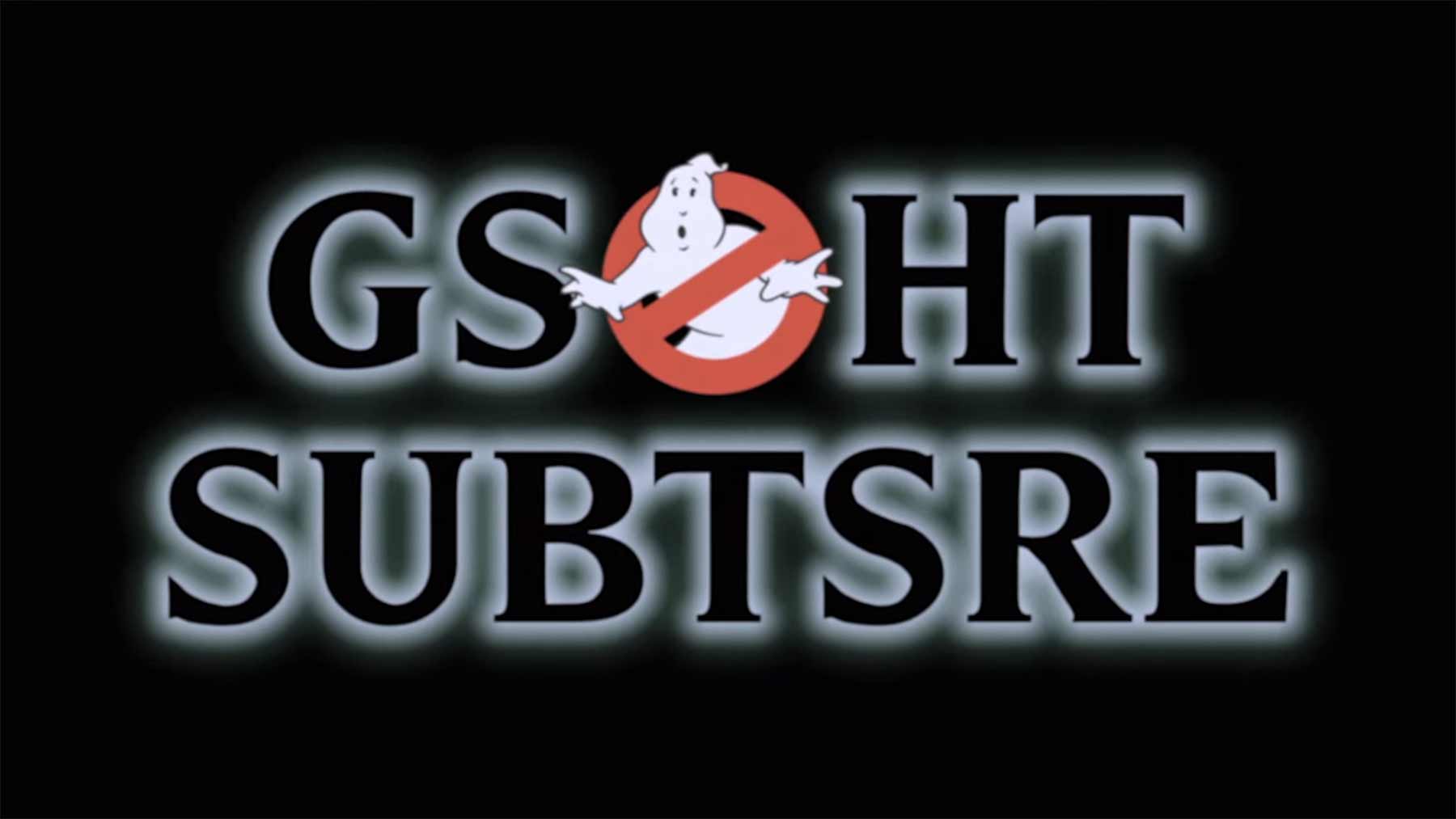 Das „Ghostbusters“-Theme, aber die Takte 2 und 4 sind vertauscht