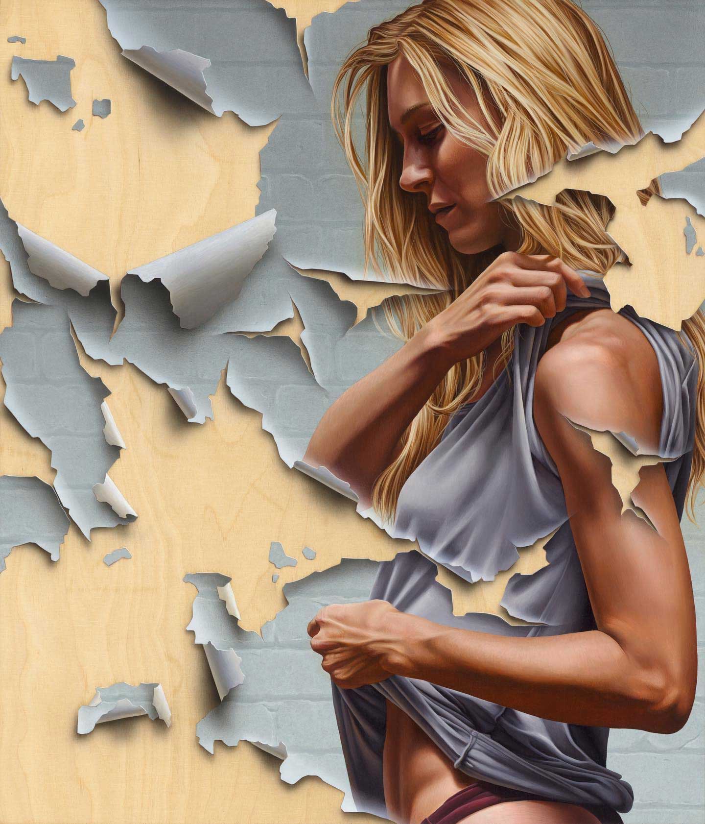 Abgeblätterte Gemälde von James Bullough James-Bullough-2020_02 