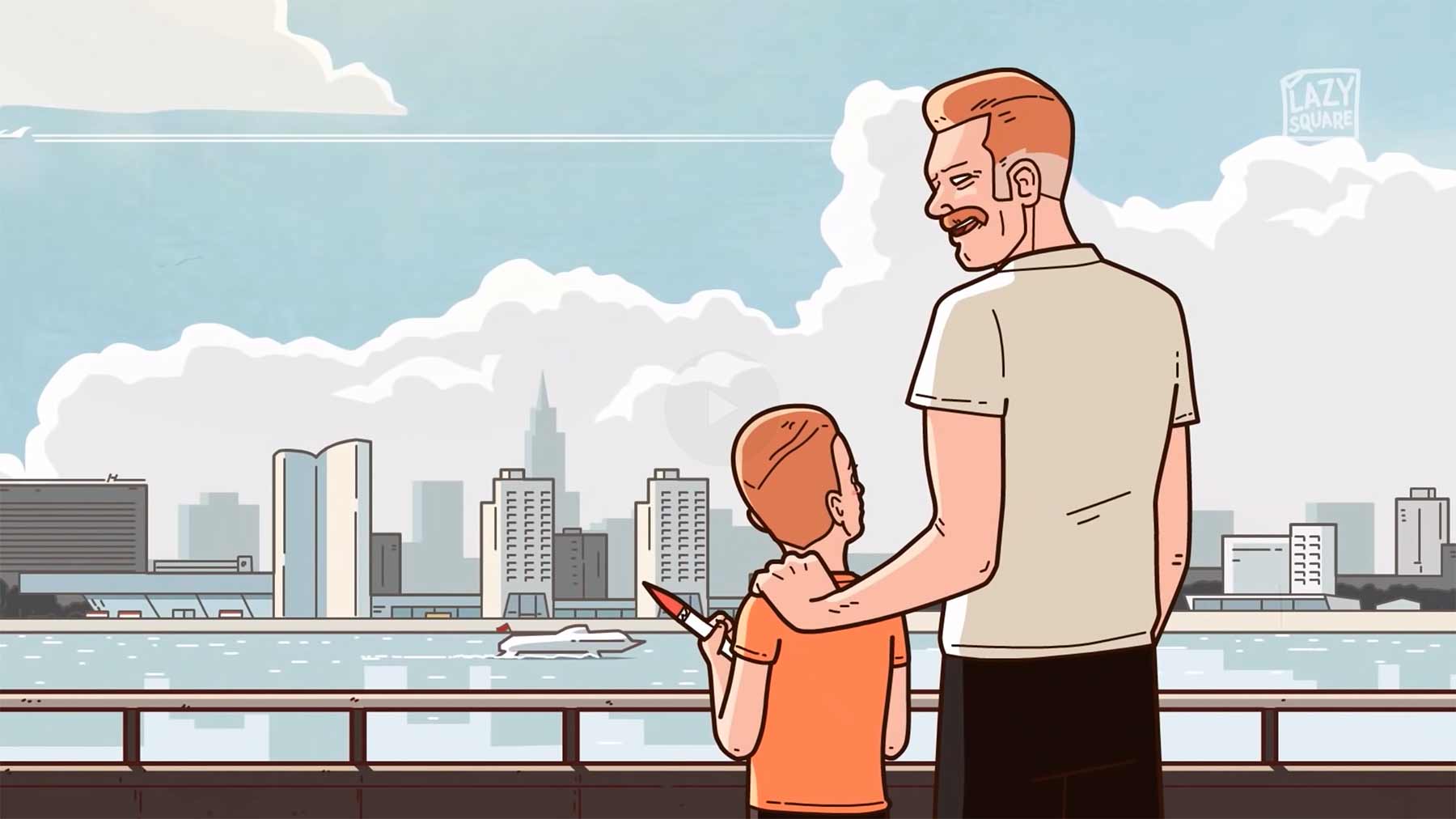 „What will you become?“-Animation von Lazy Square